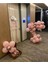 Balon Zincir Seti 60 Adet Pastel ve Krom Renkler ( Pembe,gold,pastel Pembe ) 2
