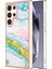 Samsung Galaxy S24 Ultra Için Mermer Şık Desenli Tpu Tampon Telefon Kılıfı - Altın (Yurt Dışından) 1