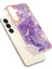 Samsung Galaxy S24+ Için Mermer Şık Desenli Tpu Tampon Telefon Kılıfı - Mor (Yurt Dışından) 2