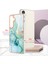 Samsung Galaxy S24+ Için Mermer Şık Desenli Tpu Tampon Telefon Kılıfı - Yeşil (Yurt Dışından) 5