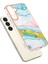 Samsung Galaxy S24+ Için Mermer Şık Desenli Tpu Tampon Telefon Kılıfı - Altın (Yurt Dışından) 2