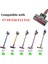 V7 V10 V11 LED Farlı Zemin Ataşmanı Için Kıl Rulo Elektrikli Süpürge Kafası ile 2x Motorlu Fırça (Yurt Dışından) 3