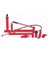 Bigred TR70401 Hidrolik Oto Doğrultma Takımı 4 Ton 2
