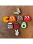 Crocs Jibbitz Terlik Süs Kelebek -Crocs Terlik Süsü Pacman,nutella,kivi,uğur Böceği 8'li Set 2
