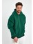 Yeşil Hoodie, Oversize Sweatshirt, Erkek Hoodie, Kanguru Cep Kapüşonlu 2