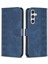 Samsung Galaxy A55 5g Cep Koşma Proof Baskısı Baskılı Izgara Deri Stand Telefon Kılıfı (Yurt Dışından) 1