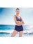 Kruvaze Desenli Şortlu Büyük Beden Bikini 2