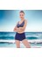 Kruvaze Desenli Şortlu Büyük Beden Bikini 4