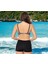 Kruvaze Desenli Şortlu Büyük Beden Bikini 3