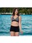 Kruvaze Desenli Şortlu Büyük Beden Bikini 5