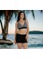 Kruvaze Desenli Şortlu Büyük Beden Bikini 1