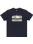 Tropıcal Raınbow Ss Erkek Lacivert Tshirt EQYZT07679-12818 4