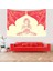 Yoga Enerji Çakralar Leke Tutmaz Kadife Dokulu Kumaş Duvar Örtüsü Duvar Halısı Tapestry 1