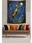 Yıldızlı Geceler ve Van Gogh Leke Tutmaz Kumaş Duvar Örtüsü Duvar Halısı Tapestry 1