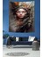 Kızılderili Kız Leke Tutmaz Kumaş Duvar Örtüsü Duvar Halısı Tapestry 3