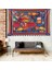 Ejderha Desen Leke Tutmaz Kadife Dokulu Kumaş Duvar Örtüsü Duvar Halısı Tapestry 1