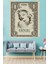 Mariyln Monreo One Dolar Leke Tutmaz Kumaş Duvar Örtüsü Duvar Halısı Tapestry 3