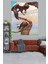 Kızıldereli ve Kartal Leke Tutmaz Kumaş Duvar Örtüsü Duvar Halısı Tapestry 2