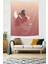 Ayın Üzerindeki Kız Leke Tutmaz Kumaş Duvar Örtüsü Duvar Halısı Tapestry 3
