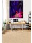 Işık Gözlü Kadın Dönüşüm Temalı Leke Tutmaz Kadife Kumaş Duvar Örtüsü Duvar Halısı Tapestry 2