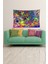 Geometrik Şekiller Renkli Leke Tutmaz Kadife Dokulu Kumaş Duvar Örtüsü Duvar Halısı Tapestry 3