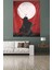 Japon Samuray Kılıçlı Adam Leke Tutmaz Kadife Kumaş Duvar Örtüsü Duvar Halısı Tapestry 1