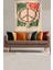 Savaşma Sev Peace Barış Temalı Leke Tutmaz Kadife Kumaş Duvar Örtüsü Duvar Halısı Tapestry 1