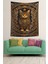 Hintli Kedi Modern Leke Tutmaz Kumaş Duvar Örtüsü Duvar Halısı Tapestry 3