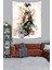 Çiçekli Japon Kadın Leke Tutmaz Kumaş Duvar Örtüsü Duvar Halısı Tapestry 2