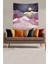 Gold Dağın Ardındaki Güneş Leke Tutmaz Kadife Kumaş Duvar Örtüsü Duvar Halısı Tapestry 2