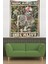 Mutlu Hissettiren Müzik Temalı Leke Tutmaz Kumaş Duvar Örtüsü Duvar Halısı Tapestry 1