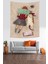 Kitap Okuyan Kız Ve Kedi Leke Tutmaz Kumaş Duvar Örtüsü Duvar Halısı Tapestry 2
