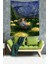 Van Gogh Yağlıboya Yıldızlı Geceler Leke Tutmaz Kumaş Duvar Örtüsü Duvar Halısı Tapestry 3