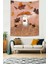 Kahve Içen Mantar Sonbahar Yaprakları Leke Tutmaz Kumaş Duvar Örtüsü Duvar Halısı Tapestry 1