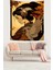 Çinli Kadın Ve Yapraklar Leke Tutmaz Kumaş Duvar Örtüsü Duvar Halısı Tapestry 1