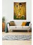 Sarı Sarılan Sevgililer Leke Tutmaz Kadife Kumaş Duvar Örtüsü Duvar Halısı Tapestry 1