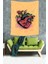 Çiçek Açan Anatomik Insan Kalbi Leke Tutmaz Kumaş Duvar Örtüsü Duvar Halısı Tapestry 1