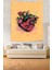 Çiçek Açan Anatomik Insan Kalbi Leke Tutmaz Kumaş Duvar Örtüsü Duvar Halısı Tapestry 2