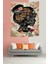 Zihindeki Kitaplık Kitap Okuyan Kız Temalı Leke Tutmaz Kumaş Duvar Örtüsü Duvar Halısı Tapestry 3
