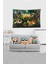 Yeşil Amazondaki Hayvanlar Alemi Leke Tutmaz Kadife Kumaş Duvar Örtüsü Duvar Halısı Tapestry 2