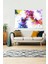 Sulu Boya Renkli Desen Leke Tutmaz Kadife Doku Kumaş Duvar Örtüsü Duvar Halısı Tapestry 3