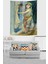 Elinde Kuş Tutan Küçük Kız Leke Tutmaz Kumaş Duvar Örtüsü Duvar Halısı Tapestry 2