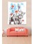Fil Ve Mutlu Bir Yer Leke Tutmaz Kumaş Duvar Örtüsü Duvar Halısı Tapestry 3