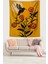 Sinek Kuşu Papatya Ve Ay Leke Tutmaz Kumaş Duvar Örtüsü Duvar Halısı Tapestry 3