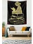 Vintage Kitap Okuyan Kız Leke Tutmaz Kumaş Duvar Örtüsü Duvar Halısı Tapestry 2