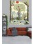 Egzotik Ormanda Kız Ve Hayvanlar Leke Tutmaz Kumaş Duvar Örtüsü Duvar Halısı Tapestry 3