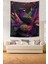 Dalın Üstündeki Rengarenk Ağaçkakan Kuşu Leke Tutmaz Kumaş Duvar Örtüsü Duvar Halısı Tapestry 1