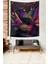 Dalın Üstündeki Rengarenk Ağaçkakan Kuşu Leke Tutmaz Kumaş Duvar Örtüsü Duvar Halısı Tapestry 3