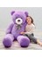 Papyonlu Sevimli Peluş Ayı 130 cm Ayıcık 1