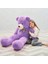 Papyonlu Sevimli Peluş Ayı 130 cm Ayıcık 2